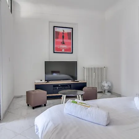 Immogroom - Sea View - Balcony - 5 Min From The Beach - Ac - Wifi Cannes Exterior photo