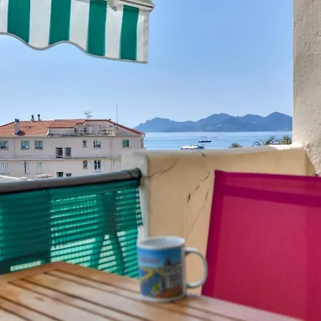 Immogroom - Sea View - Balcony - 5 Min From The Beach - Ac - Wifi Cannes Exterior photo