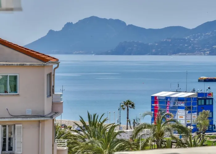 Immogroom - Sea View - Balcony - 5 Min From The Beach - Ac - Wifi